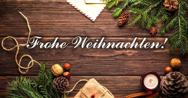 Frohe Weihnachten!