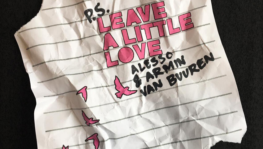 Alesso & Armin van Buuren veröffentlichen "Leave A Little Love"